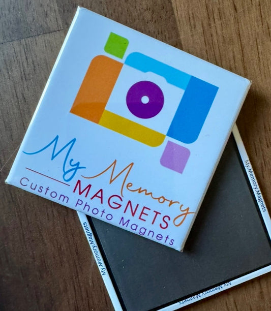 Set of 12 - 2.5" x 2.5" Custom Magnets